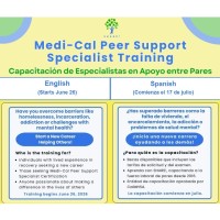 Become a Peer Support Specialist!
