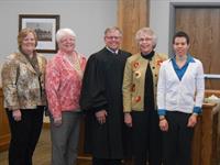 New CASA volunteers, sworn in April 12, 2013