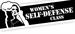 Women's Self Defense Class - FREE
