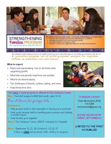 Strengthening Families Program 10 14