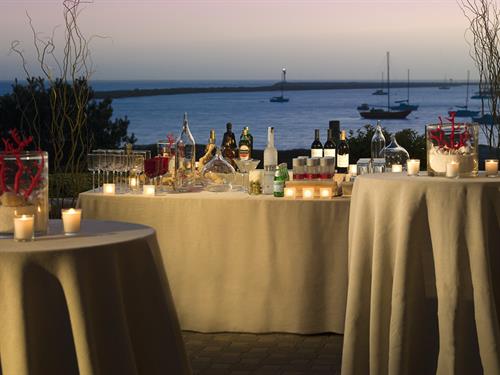 Banquet Reception on Ocean Terrace Patio