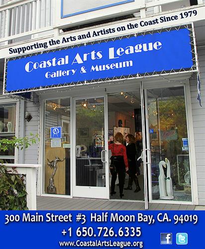 Coastal Arts League Gallery entrance