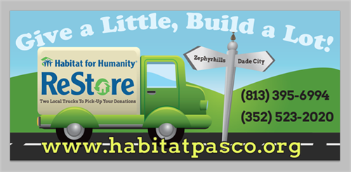Habitat ReStore, Free donation pickup for larger items