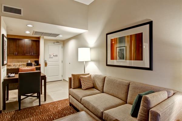 1 King 1 Bedroom Suite - Living Area
