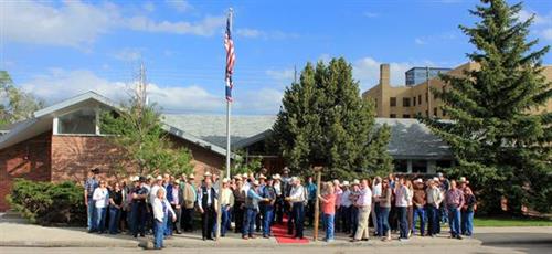 Grand opening of the new building edition in the Wyoming Stock Growers Agricultural Resource Center