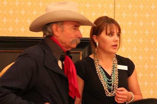 Baxter Black entertains guests at the 2013 Cattle Industry Convention and Trade Show