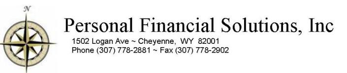 Personal Financial Solutions, Inc.