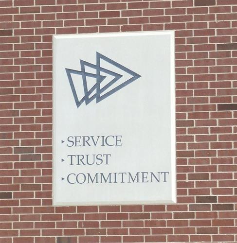 Service. Trust. Commitment. Service. Trust. Commitment.