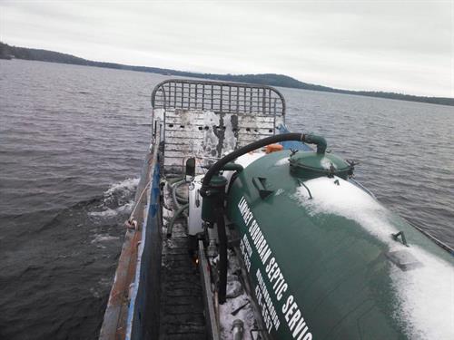 Last barge ride of the 2014 season!