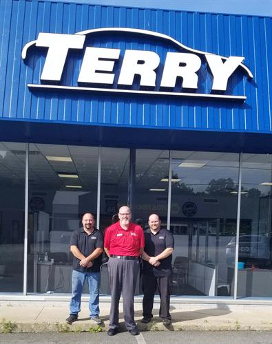 Current service department at Terry's