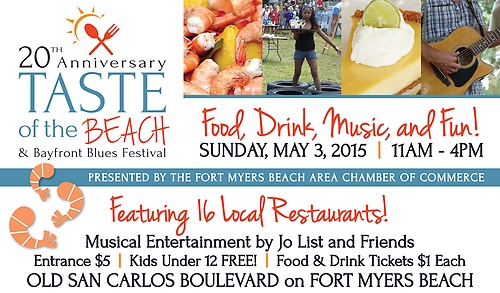 ft myers may event, taste of the beach, 