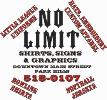 No Limit Shirts, Signs & Awards