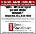 EGGS AND ISSUES: "Wills ... Why can't I just get one off the internet?"