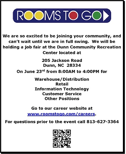 Rooms To Go Careers Dunn Nc Rooms To Go Careers Dunn Nc
