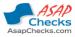 ASAP Checks, Forms & Supplies