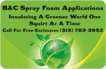 B&C Spray Foam Applications