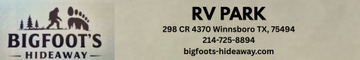 Bigfoot's Hideaway Rv Park