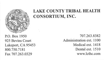 Lake County Tribal Health Consortium, Inc.