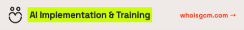 GCM- AI Implementation & Training