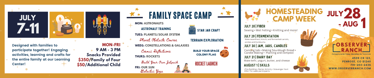 Observer Ranch Campground & Learning Center