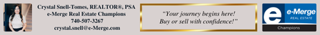 Crystal Snell-Tomes, e-Merge Real Estate Champions