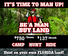 Be A Man Buy Land