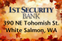 1st Security Bank