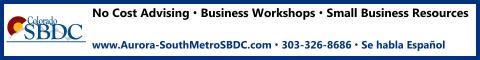 Aurora - South Metro Small Business Development Center (SBDC)