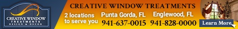 Creative Window Treatments - Punta Gorda