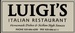 Luigi's Italian Restaurant - Manitowoc