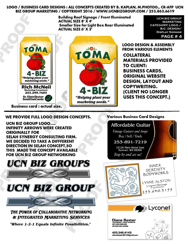 Logo's, Business Cards,Door Hangers,  Banners, & Sign Displays also website graphics.