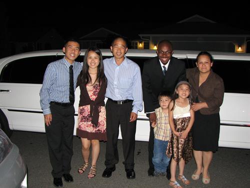 Our very first Seeds of Hope family. The Pham's from Maple Valley.