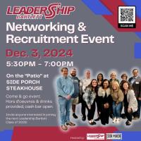 Leadership Bartlett Recruitment Mixer