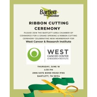 Ribbon Cutting Ceremony/Grand Opening (West Cancer Center)