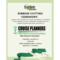 BACC Ribbon Cutting - Cruise Planners Mike Dawoud