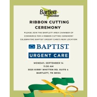 BACC Ribbon Cutting - Baptist Urgent Care