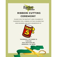 BACC Ribbon Cutting - Take 5 Oil Change