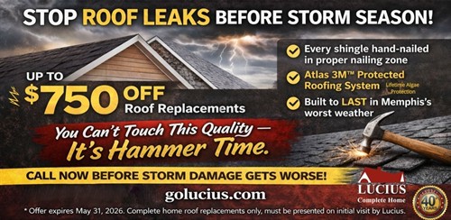 Stop Roof Leaks - Save up to $750 off Roof Replacements