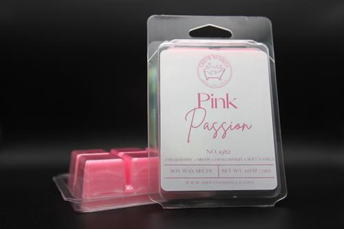 Bursting with strawberry, melon, dragonfruit, and soft vanilla — Pink Passion is playful, fruity, and full of feel-good vibes.