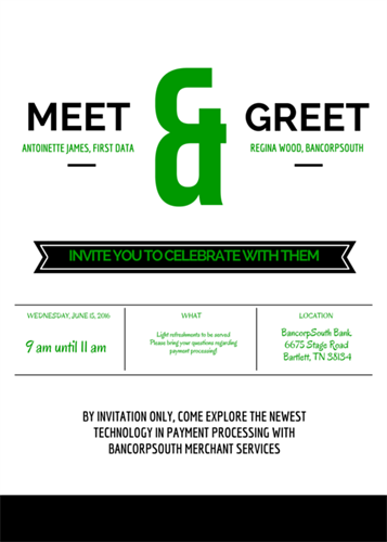 Upcoming Meet & Greet on June 15, 2016