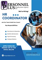 Personnel Plus Employment Agency Inc.