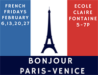 French Fridays in February - Ecole Claire Fontaine Coté Jardin