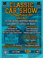 Classic Car Show at Venice Heritage Museum!
