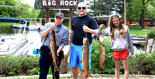 Leech Lake is home to many fish species - great family fishing!