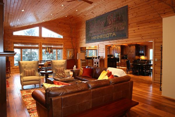 Leech Lake Luxury on Sucker Bay