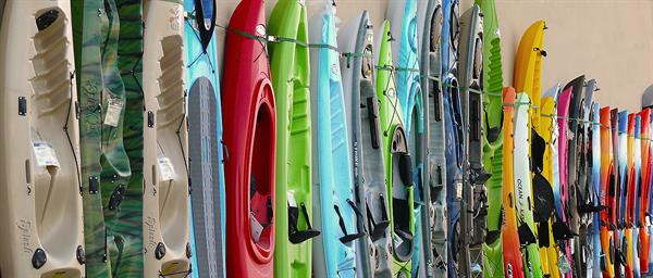 Summer Fun Kayak Wall