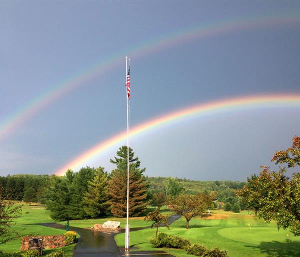 Lucky Double Rainbow