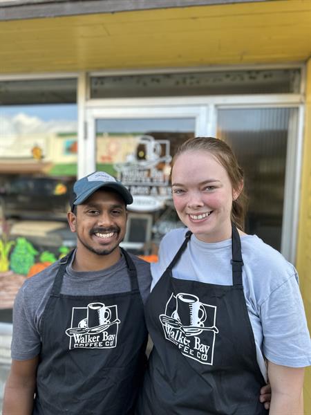 Owners Amit and Hannah Weidenborner