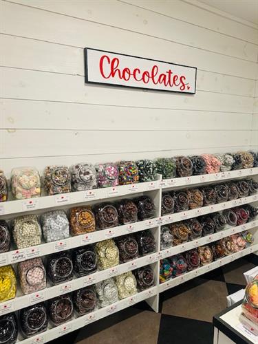 Over 60 kinds of bulk chocolates! Over 60 kinds of bulk chocolates!