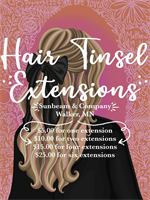 Hair Tinsel at Sunbeam & Company
